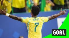 Vinicius Jr. İskoçya hatasını cezalandırdı: Brezilya öne geçti