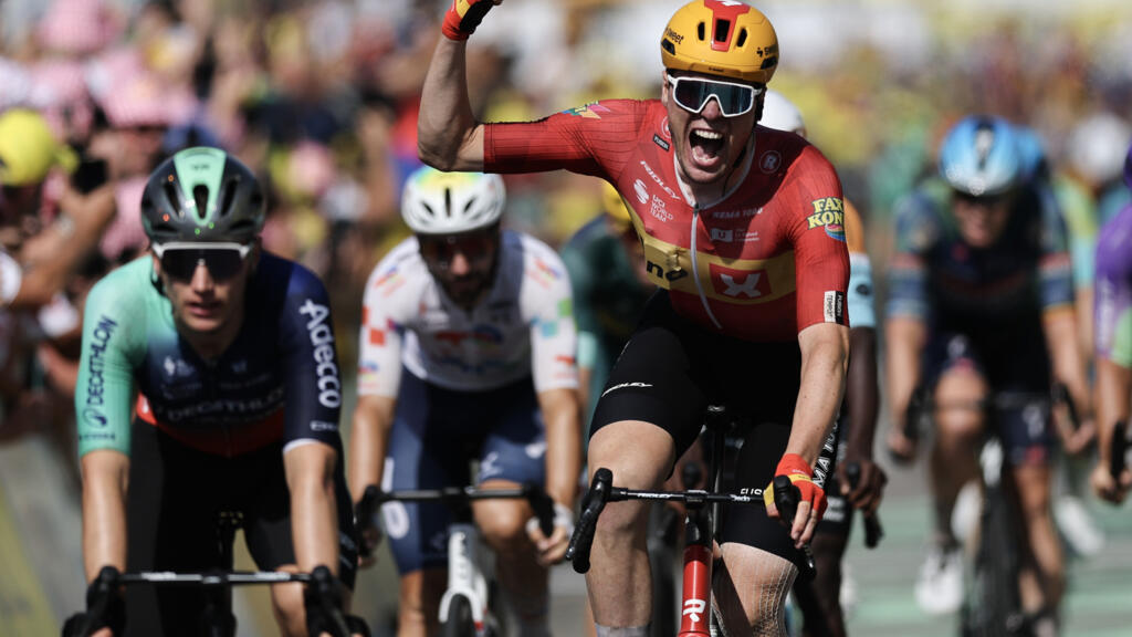 Waerenskjold Tour de France tarihinin en hızlı etabını kazandı