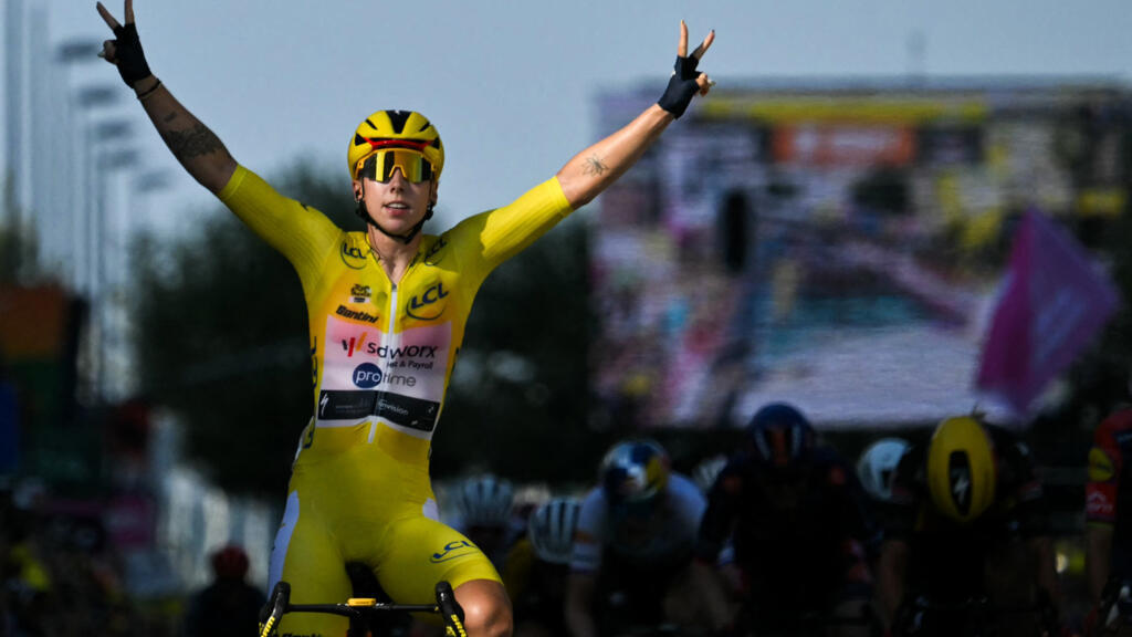 Wiebes Tour de France Femmes'ta Art Arda İkinci Etap Zaferini Kazandı