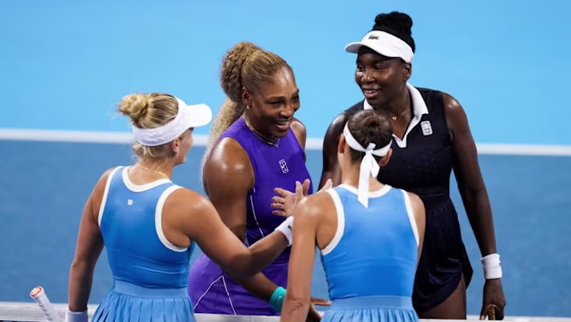Williams Kardeşler Cincinnati'de Çiftlerde Elendi