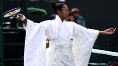 Wimbledon'da Osakalı 'Kimono' ile Japonya'ya Saygı