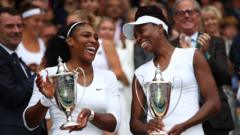 Wimbledon'da Williams Kardeşler Çiftlerde Buluşuyor