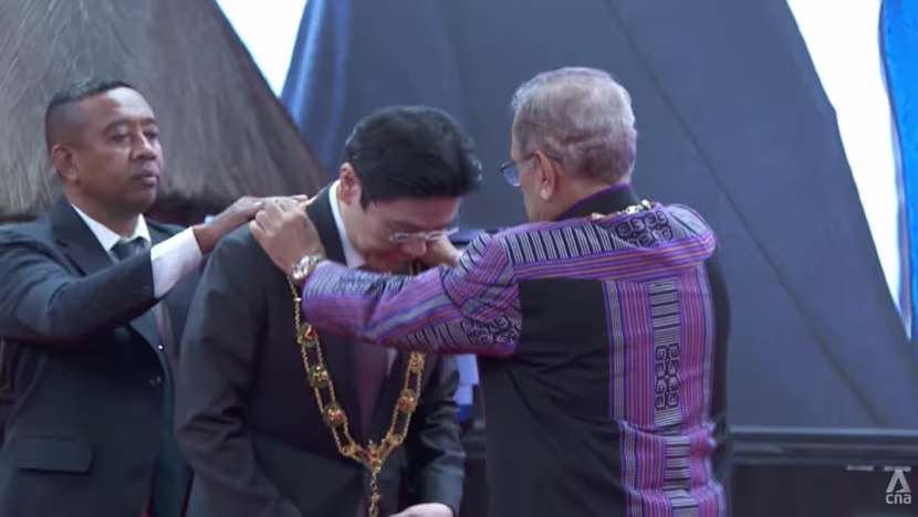 Wong'a Timor-Leste'nin en yüksek nişanı verildi