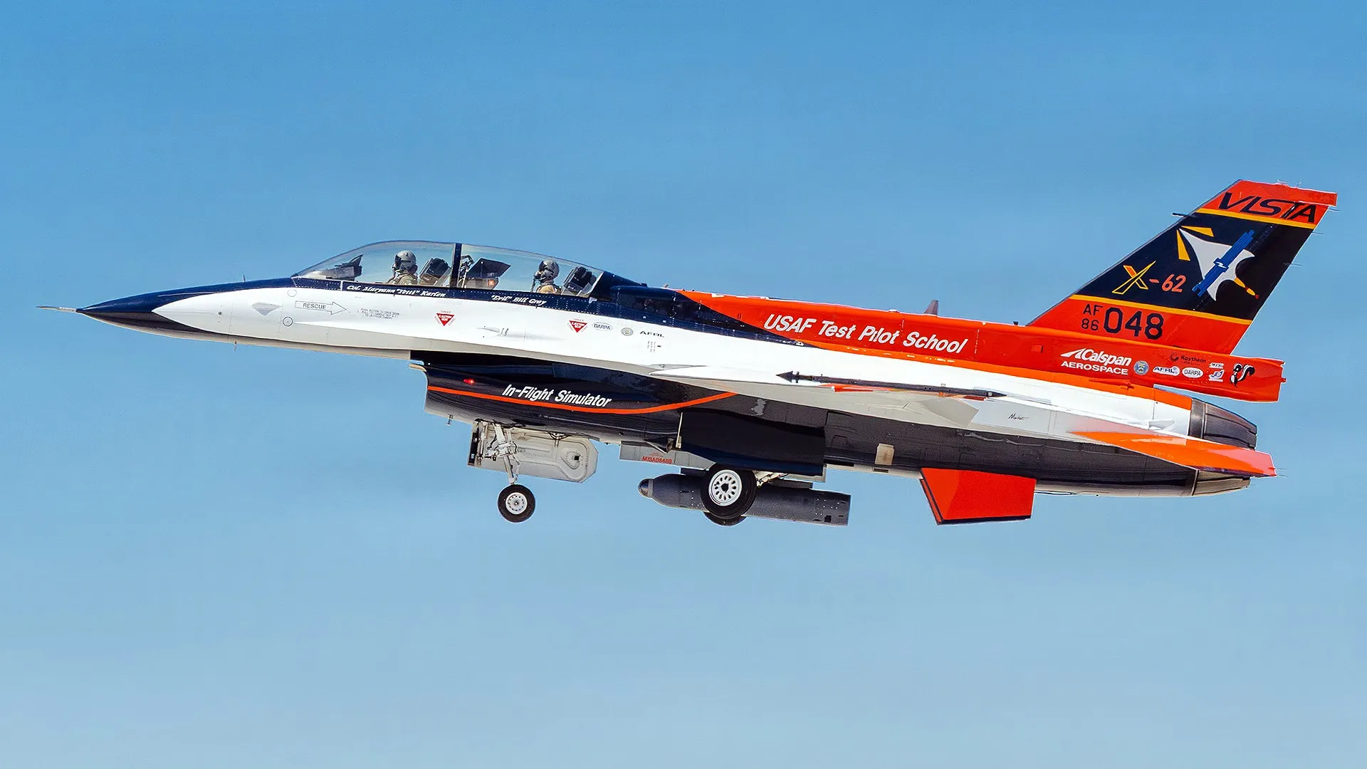 X-62A Otonom Uçak, Yapay Zeka Beyniyle Düşman T-38'i Önledi
