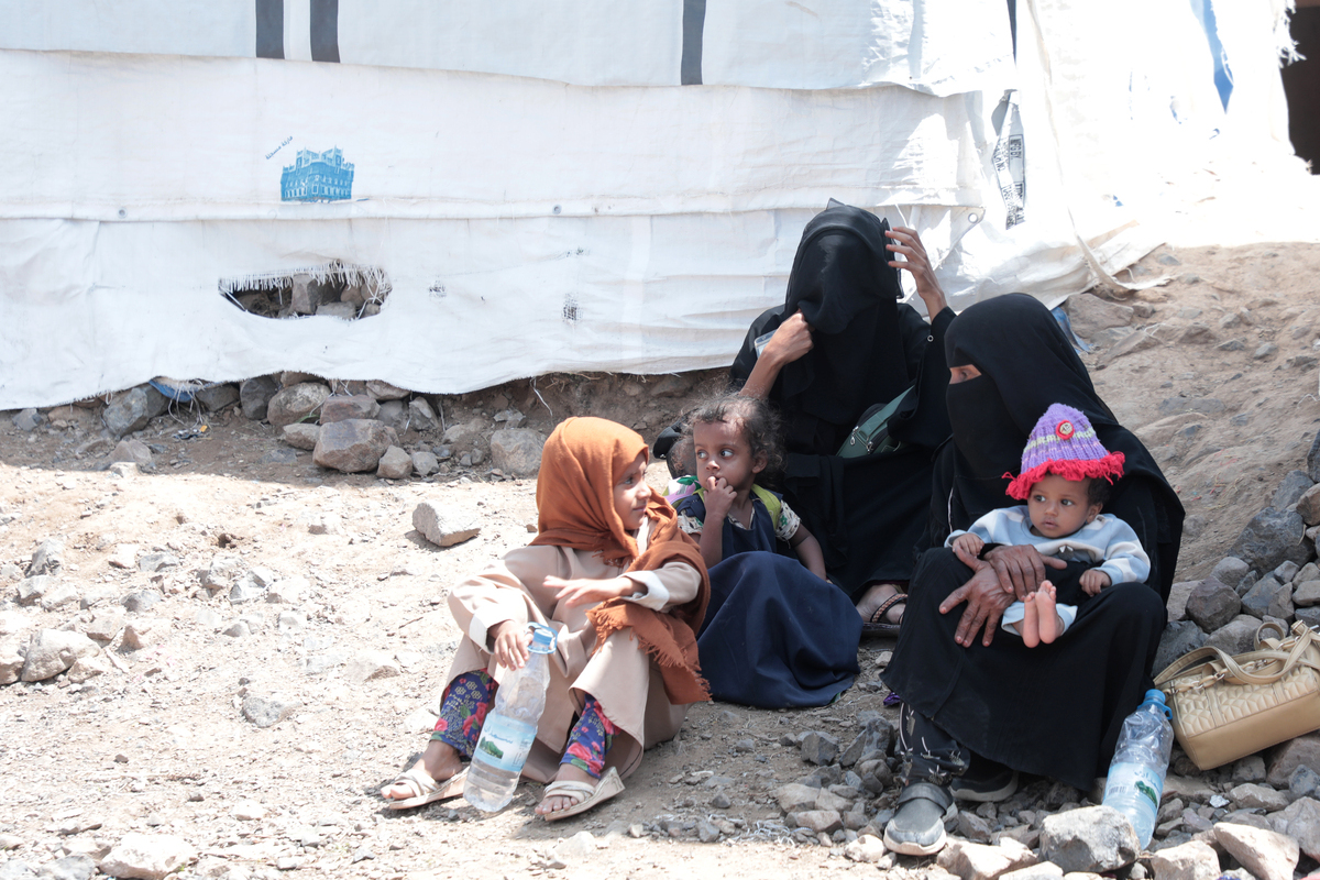 Yemen'de 3 haftada 71 bin çocuk yerinden edildi
