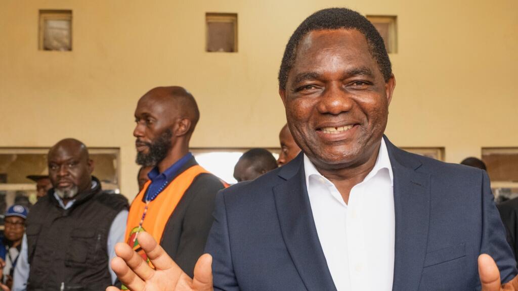 Zambiya'da Hichilema yeniden devlet başkanı seçildi