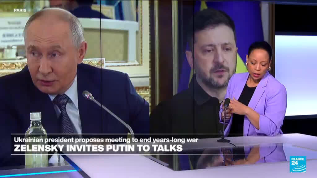 Zelenski'den Putin'e yüz yüze görüşme teklifi