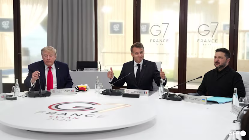 Zelenskiy G7'de Trump'ı İkna Etmeye Çalışıyor: Rusya Artık Savunmada