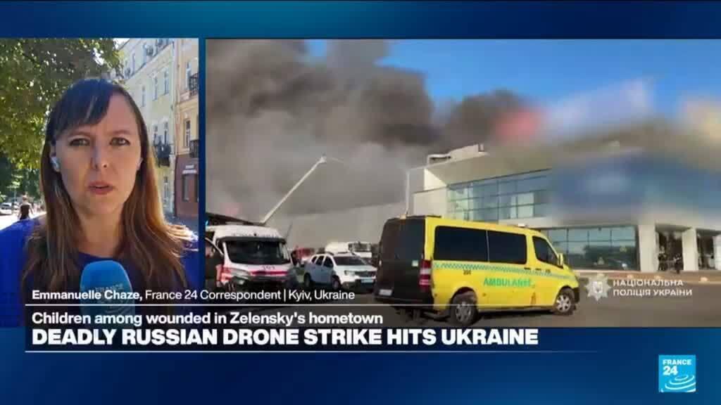 Zelenskiy'nin memleketi Krivoy Rog'a Rus Drone Saldırısı: Çocuklar da Yaralılar Arasında