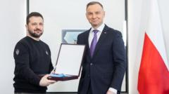 Zelenskiy'nin Polonya nişanı, II. Dünya Savaşı dönemi ordu birimine tepkiyle iptal edildi