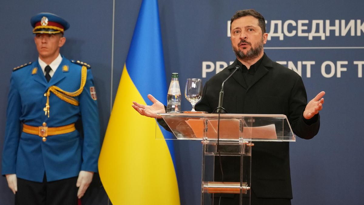 Zelenskiy Rusya'nın müttefiki Sırbistan'ı ziyaret ederken Moskova Kiev'i vuruyor