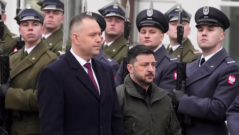 Zelenskiy ve üst düzey Ukraynalı yetkililer Polonya ödüllerini iade etti