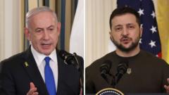 Zelensky ve Netanyahu Washington'da: Gündem Savaşlar